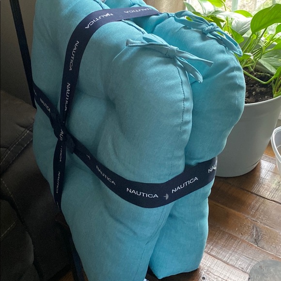 Nautica Accents Nautica Outdoor Patio Seat Cushions 2x20 Poshmark